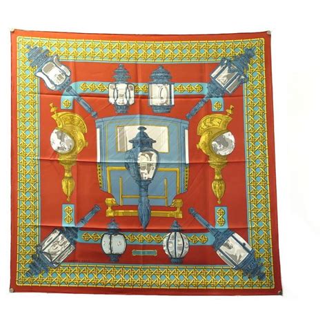 foulard hermes vintage.feux de route|Vintage Hermes Silk Scarf Feux De Route Rare 1971.